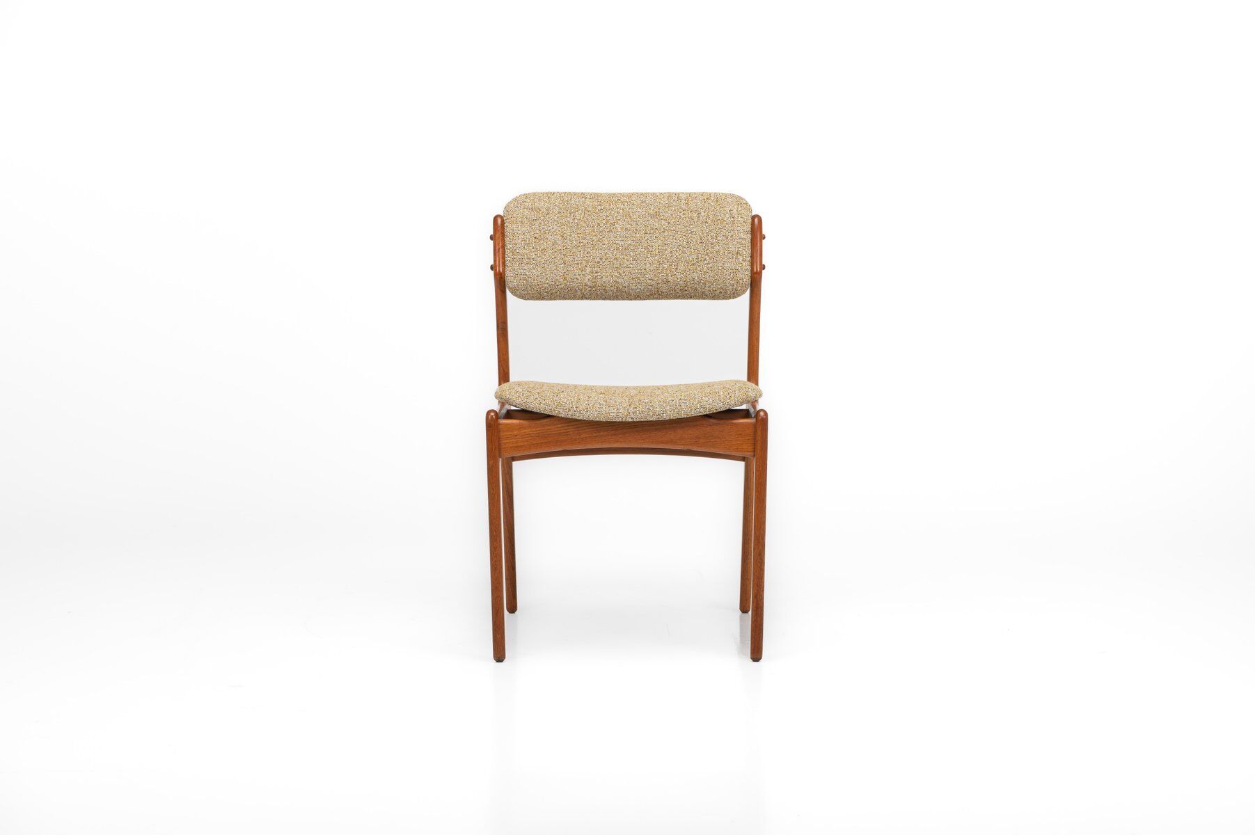 Model 49 dining chairs by Erik Buch for Odense Maskinnedkeri, Denmark, 1960s, set of 10