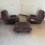 Michel Ducaroy line Roset model Marsala 2 armchair, 1 pouf