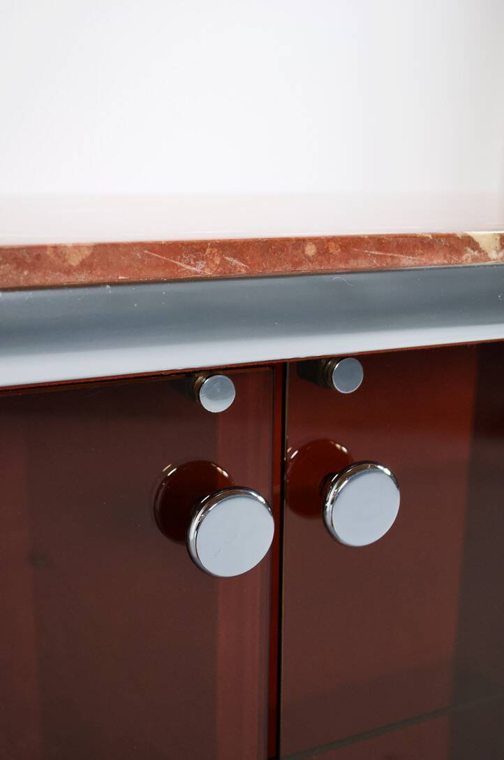 Sideboard by Guido Faleschini, 1970s, Mariani Italia publisher