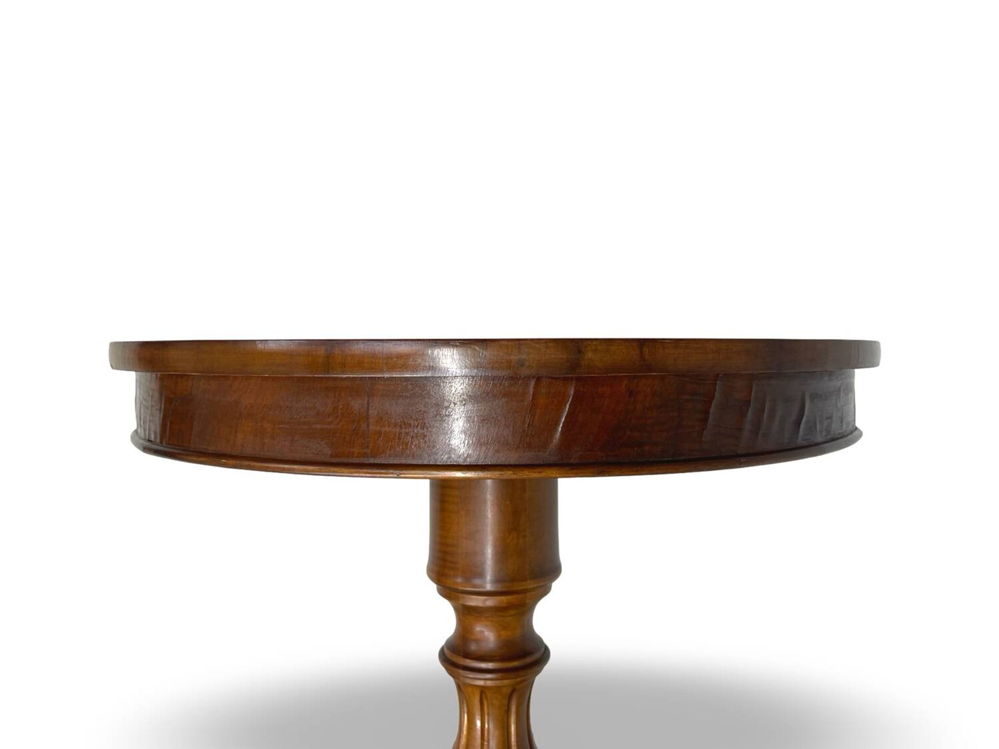 an antique Italian Sorrento occasional table top, from the 19th