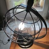 Cage globe lamp