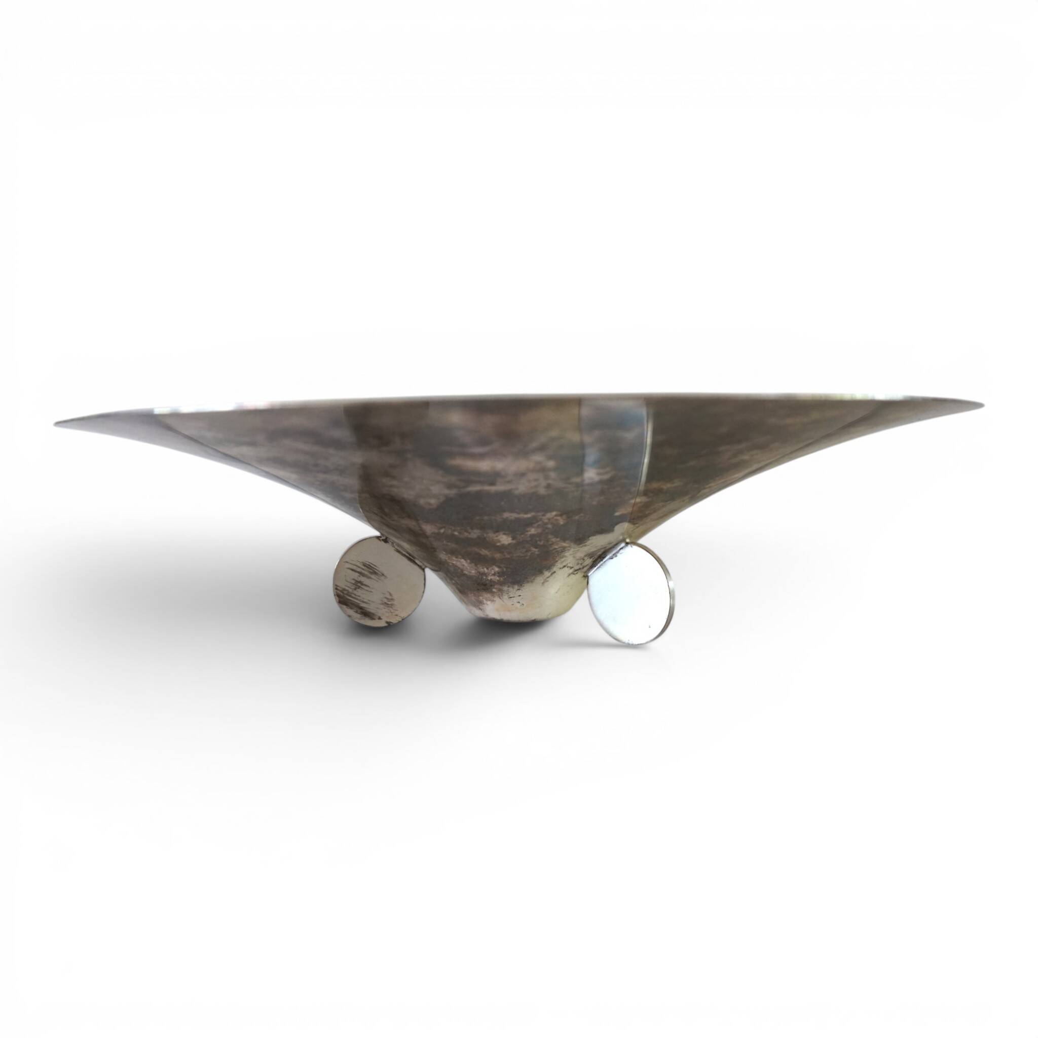 WMF Ikora sculptural Bauhaus bowl by Paul Haustein, 1920
