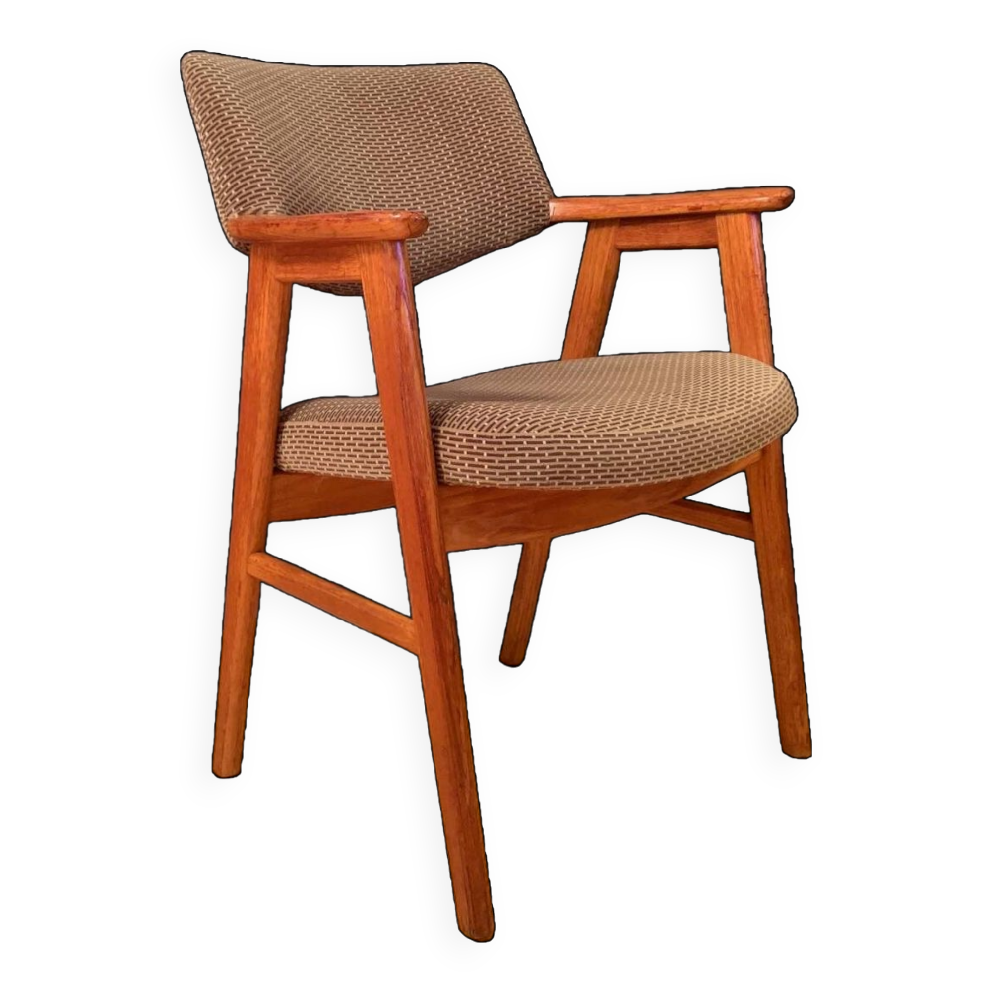 Model 43 armchair designed by Erik Kirkegaard, Høng Stolefabrik, Denmark, 1960s