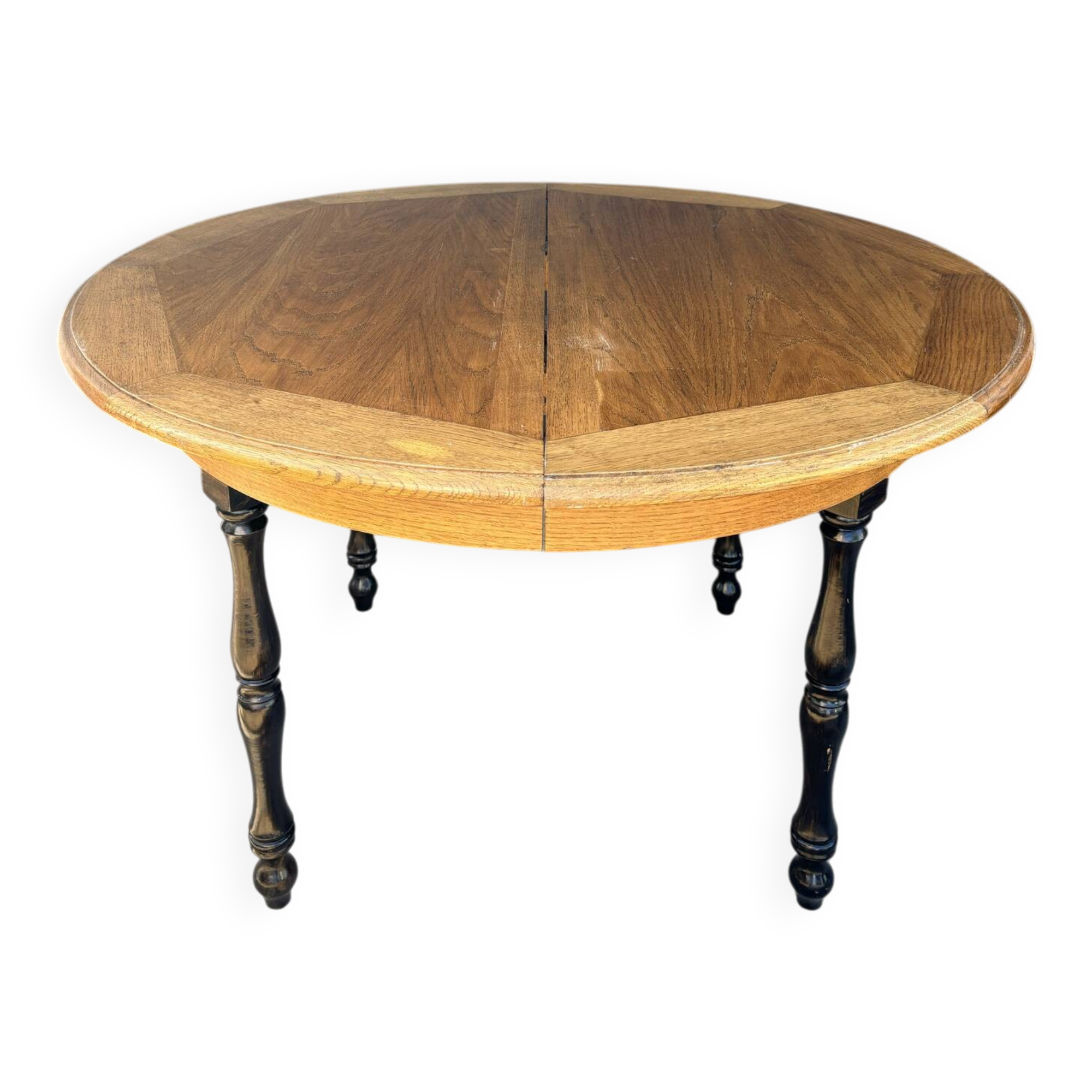 Table ancienne extensible en chêne massif