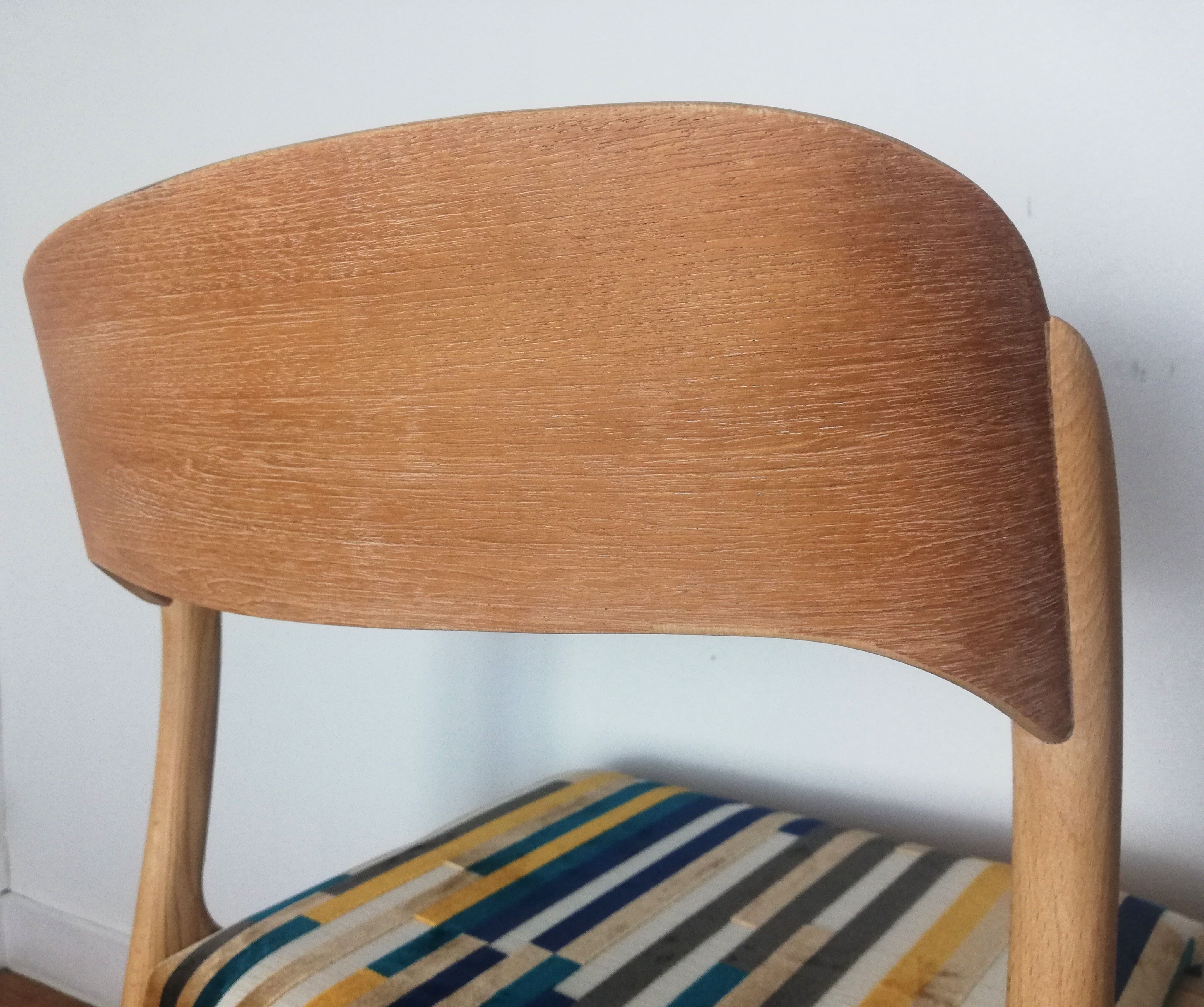 Renovated Baumann sled chair