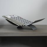 Ashtray / Centrepiece in Industrial Design Metal / Space Age