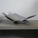 Vide-Poche / Centre De Table En Métal Design Industriel / Space Age