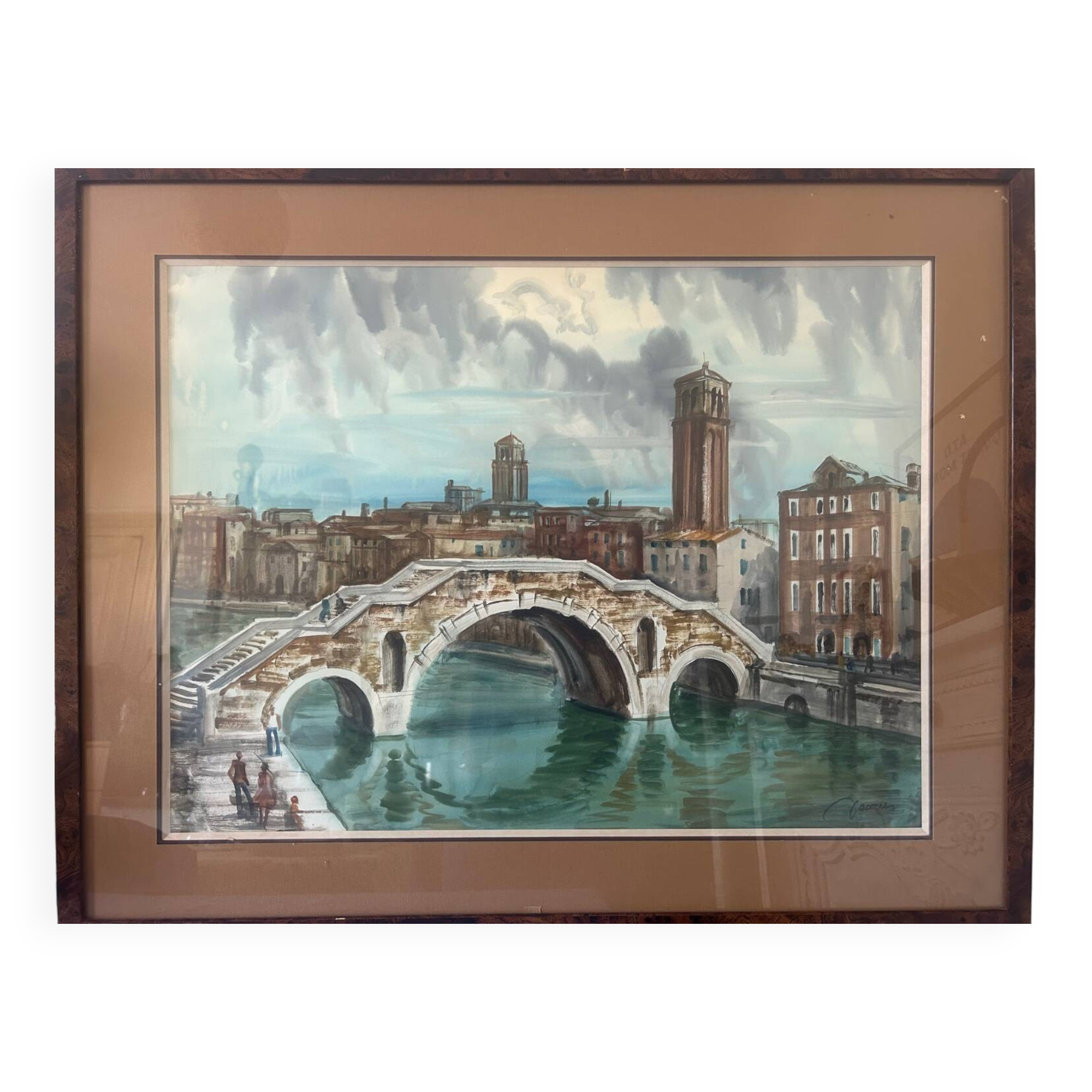 Aquarelle par Decaris