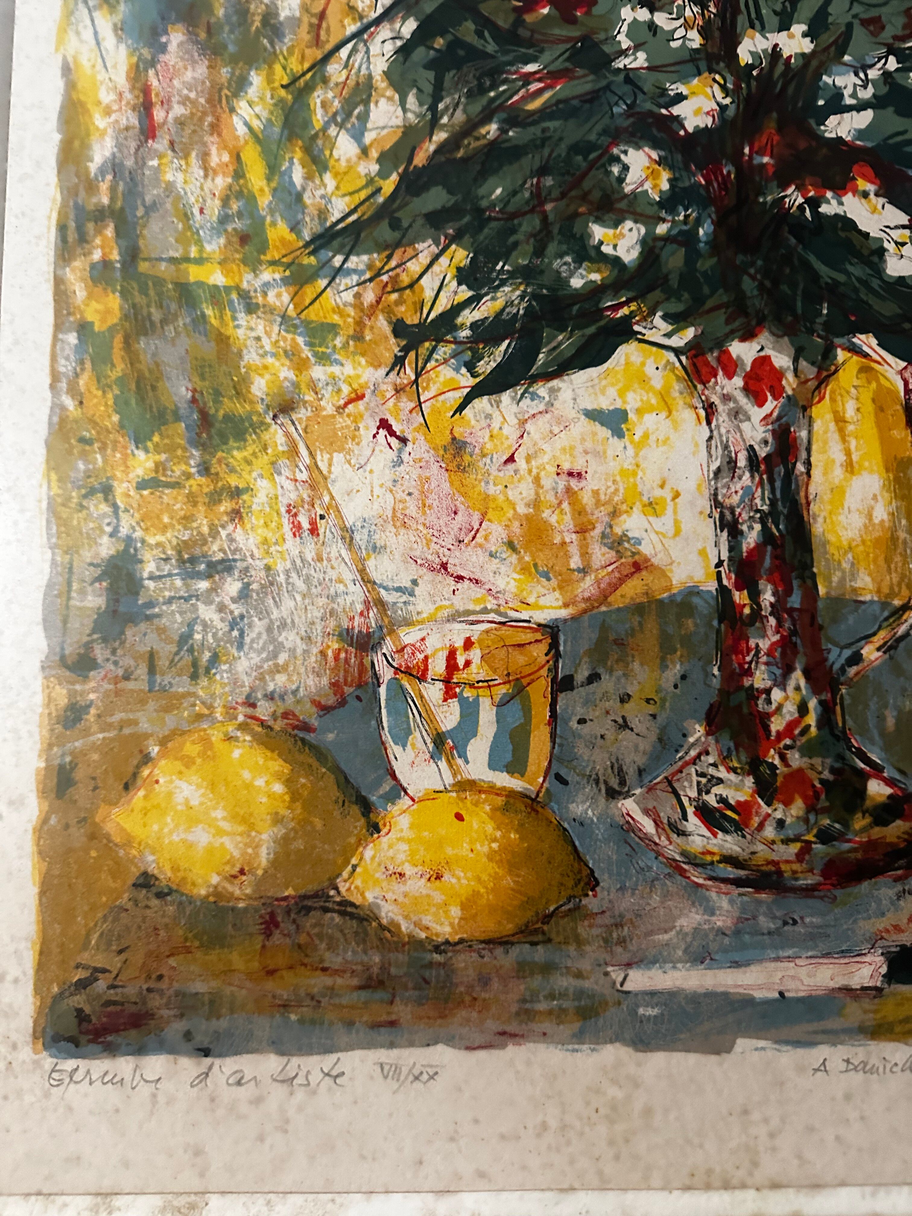 Bertoldo Taubert (Italian/French 1915-1974) - Still Life No. 7/20