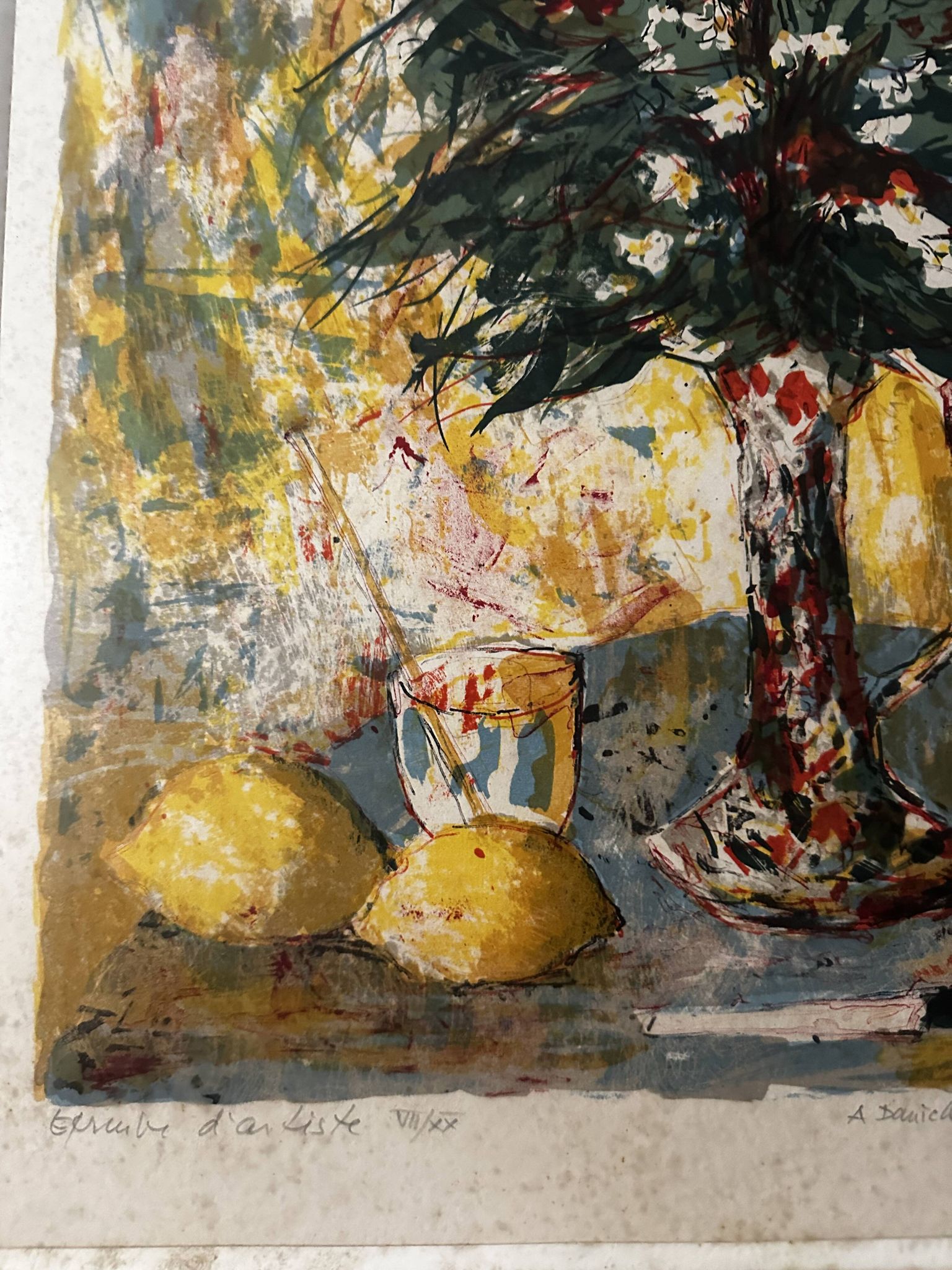 Bertoldo Taubert (Italian/French 1915-1974) - Still Life No. 7/20