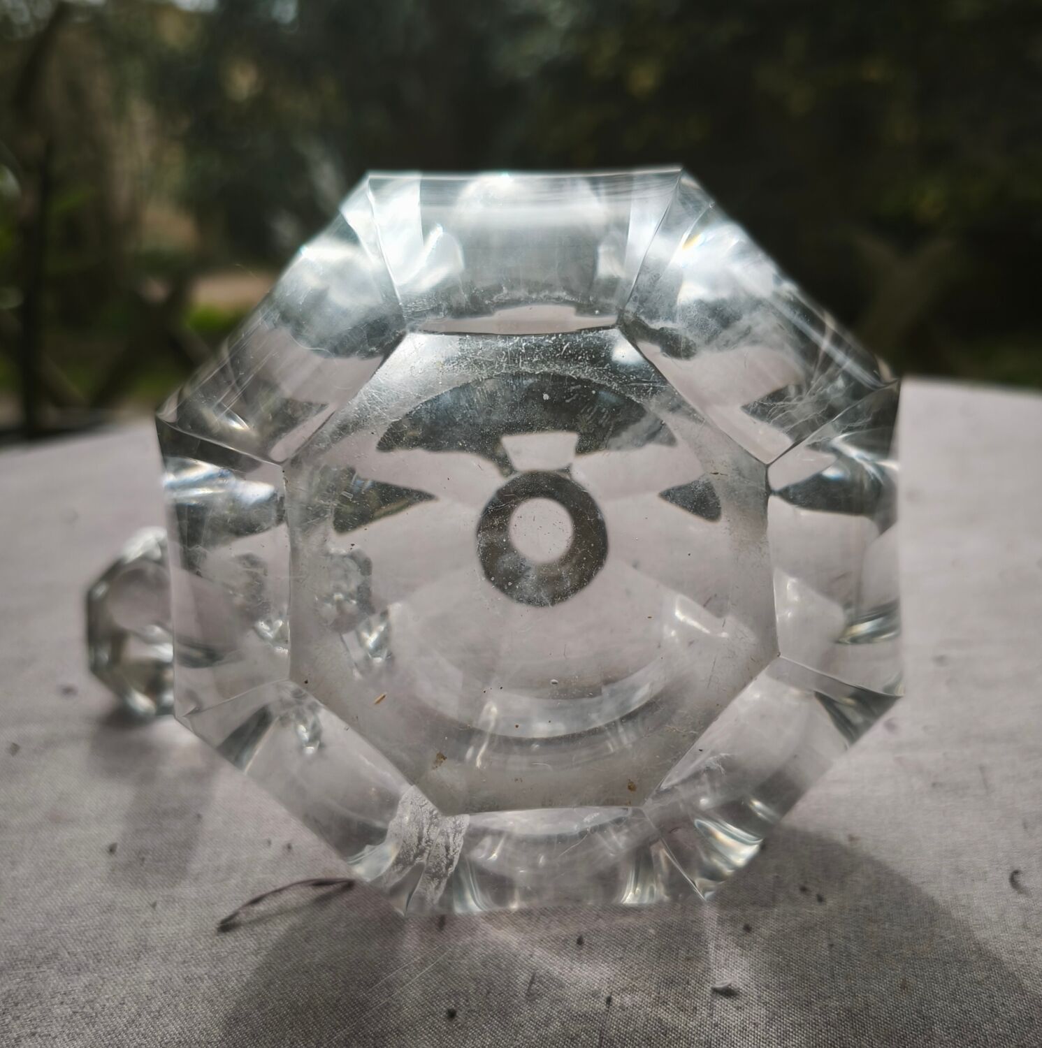 Fontainebleau model bottle by Baccarat