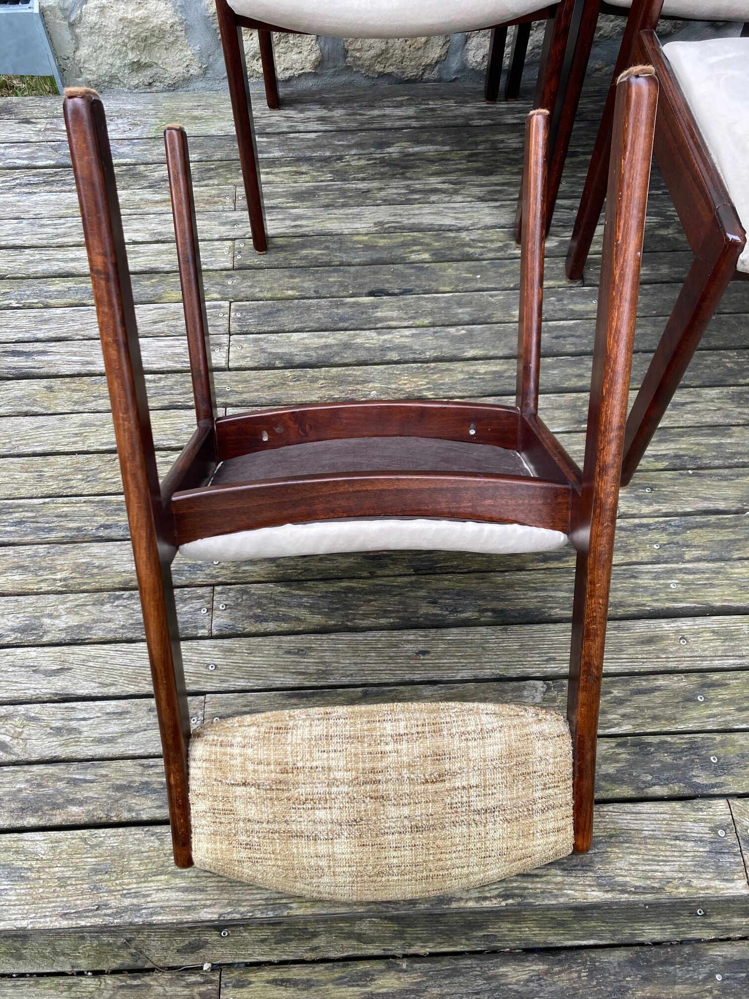 4 vintage design chairs 70/80