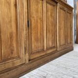 Oak showcase bookcase