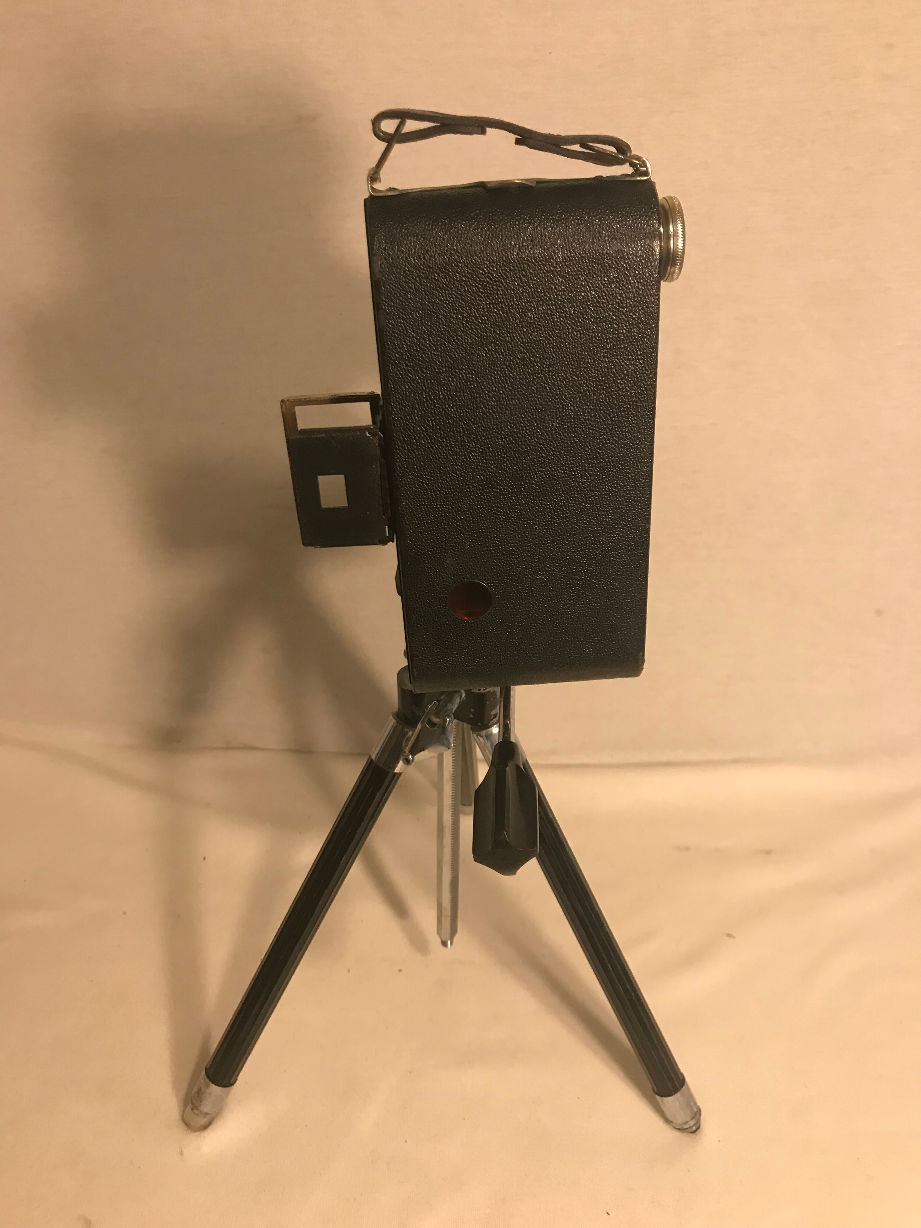 Hawkeye folding camera 620 bellows with tripod