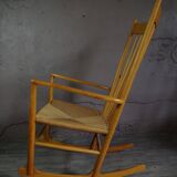 Rocking Chair J16 by Hans J. Wegner for Fredericia