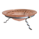 Large Art Deco bowl on a metal stand