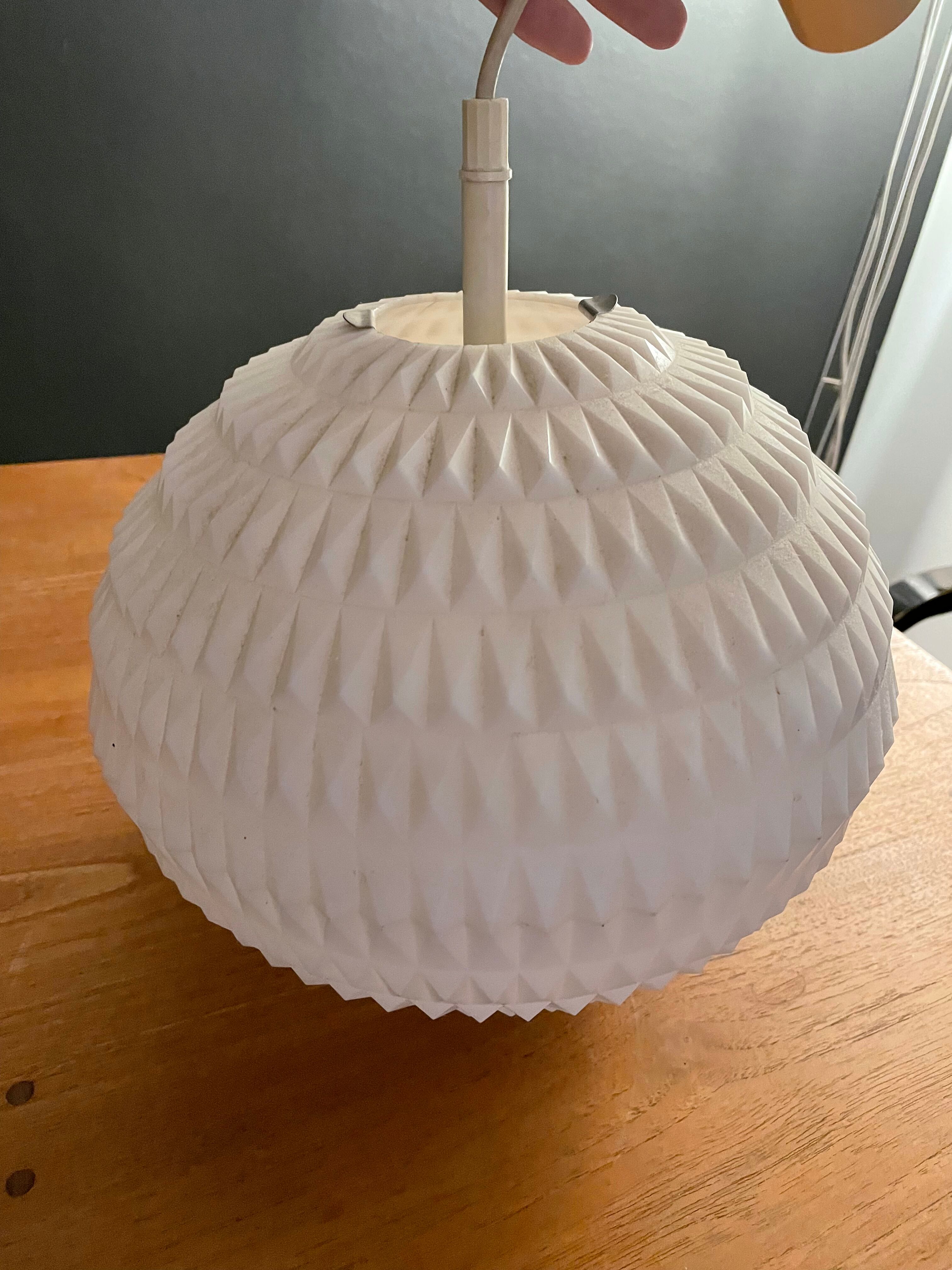 Vintage Rhodoid pendant lamp