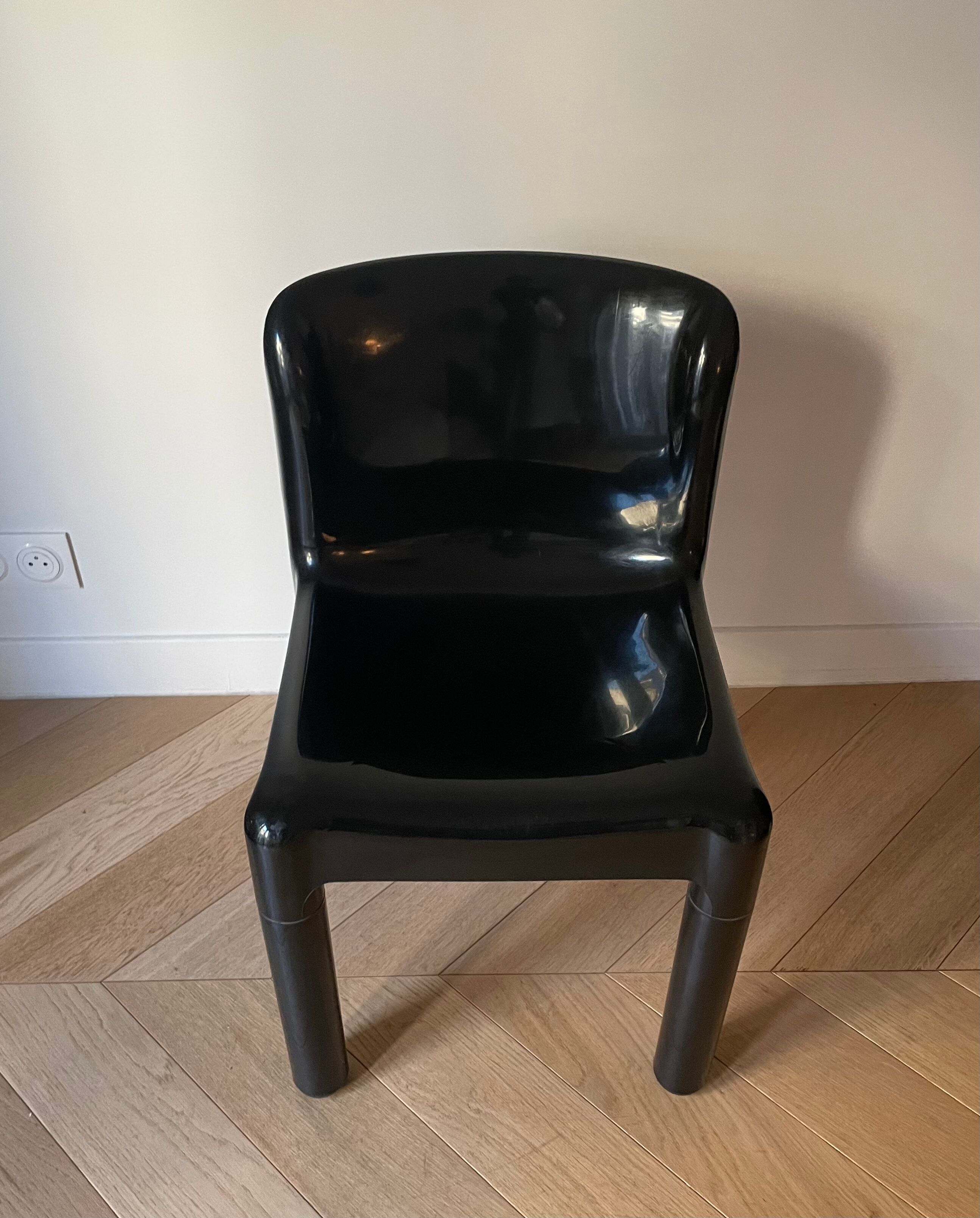 Set of 6 chairs 4875 by Carlo Bartoli for Kartell