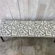 Scandinavian "mirror" bench