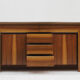 Vintage Italian walnut sideboard 1960s