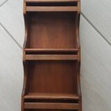 Handcrafted wooden spice rack 56 cm high