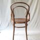 Bistro armchair wood-curved by Ungvar , 1905 n°14 1/2