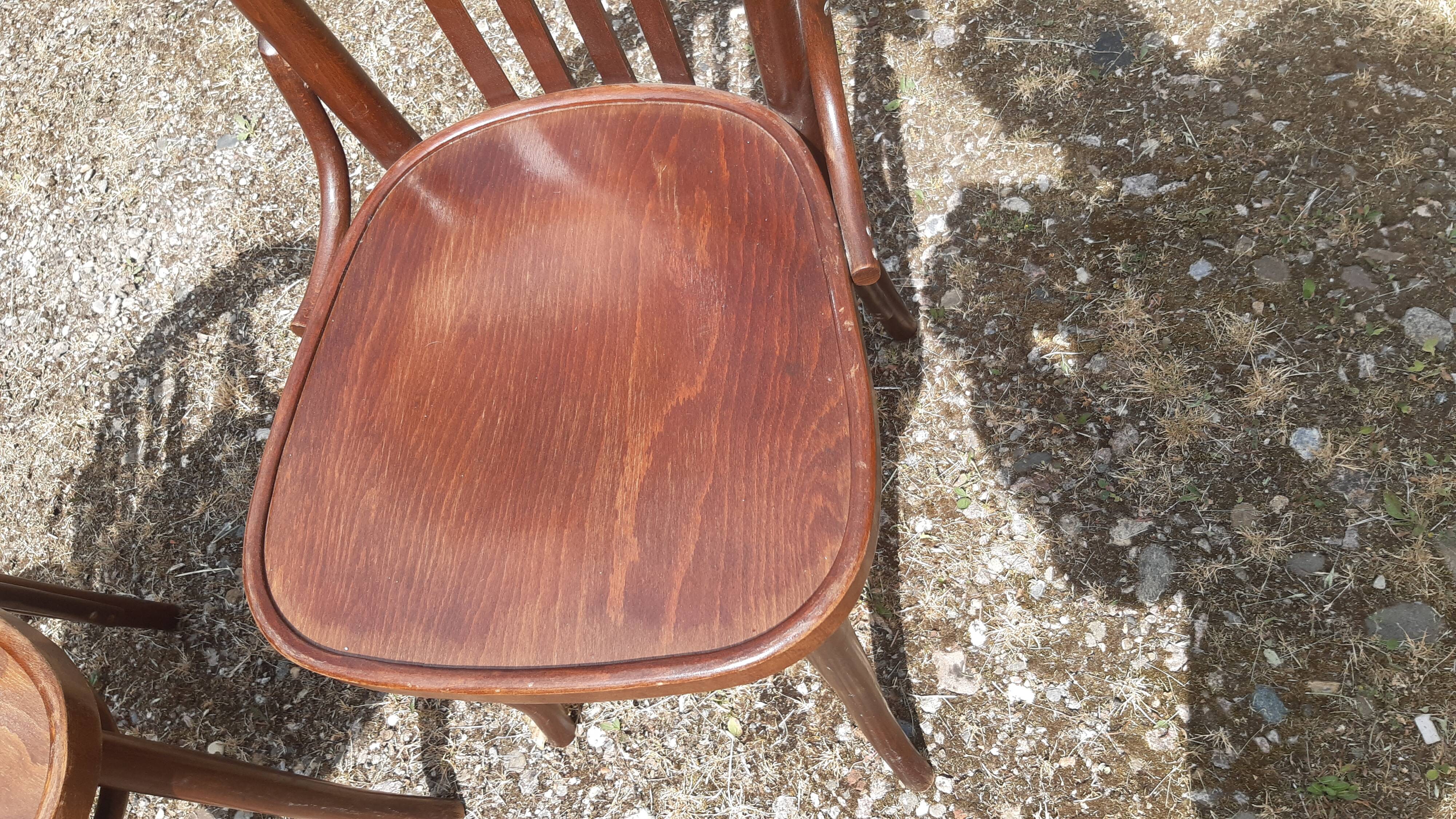 Set of 4 bistro chairs