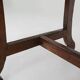 Antique oak Spanish console table with handcrafted drawers, 18th century