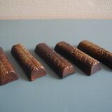 terracotta knife rests vintage table art set holders