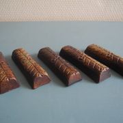 terracotta knife rests vintage table art set holders