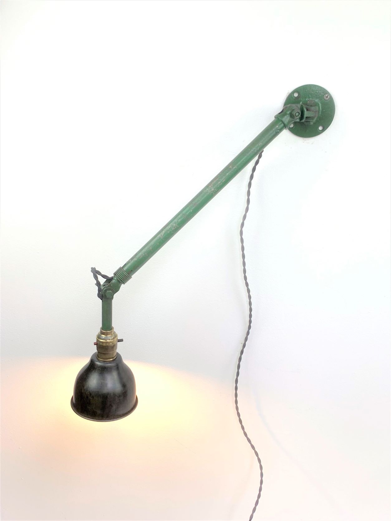 Ajusco adjustable fixture co milwaukee wis old american lamp brand ajusco 1930