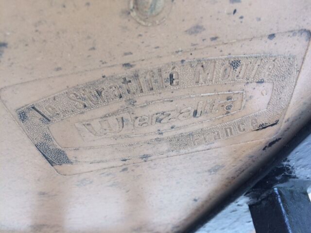 Bistro table with foot vintage cast iron