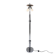 Large sculptural floor lamp in chromed steel with ball-shaped details, West Germany, 1960s