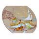 Mabyjo's Musarra Vallauris, decorative glazed ceramic dish, 1960s