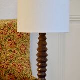 Lampe à poser en bois