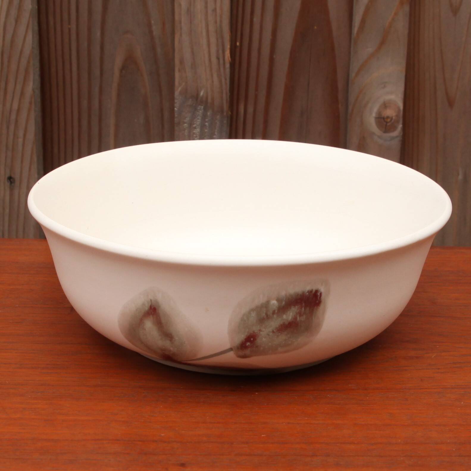 Niderviller salad bowl with beech decor