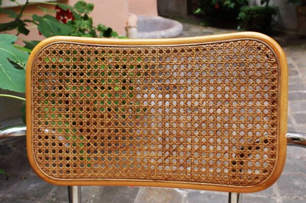 Fauteuils Cesca B64 x4 Marcel Breuer