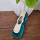 Glazed porcelain salt cellar