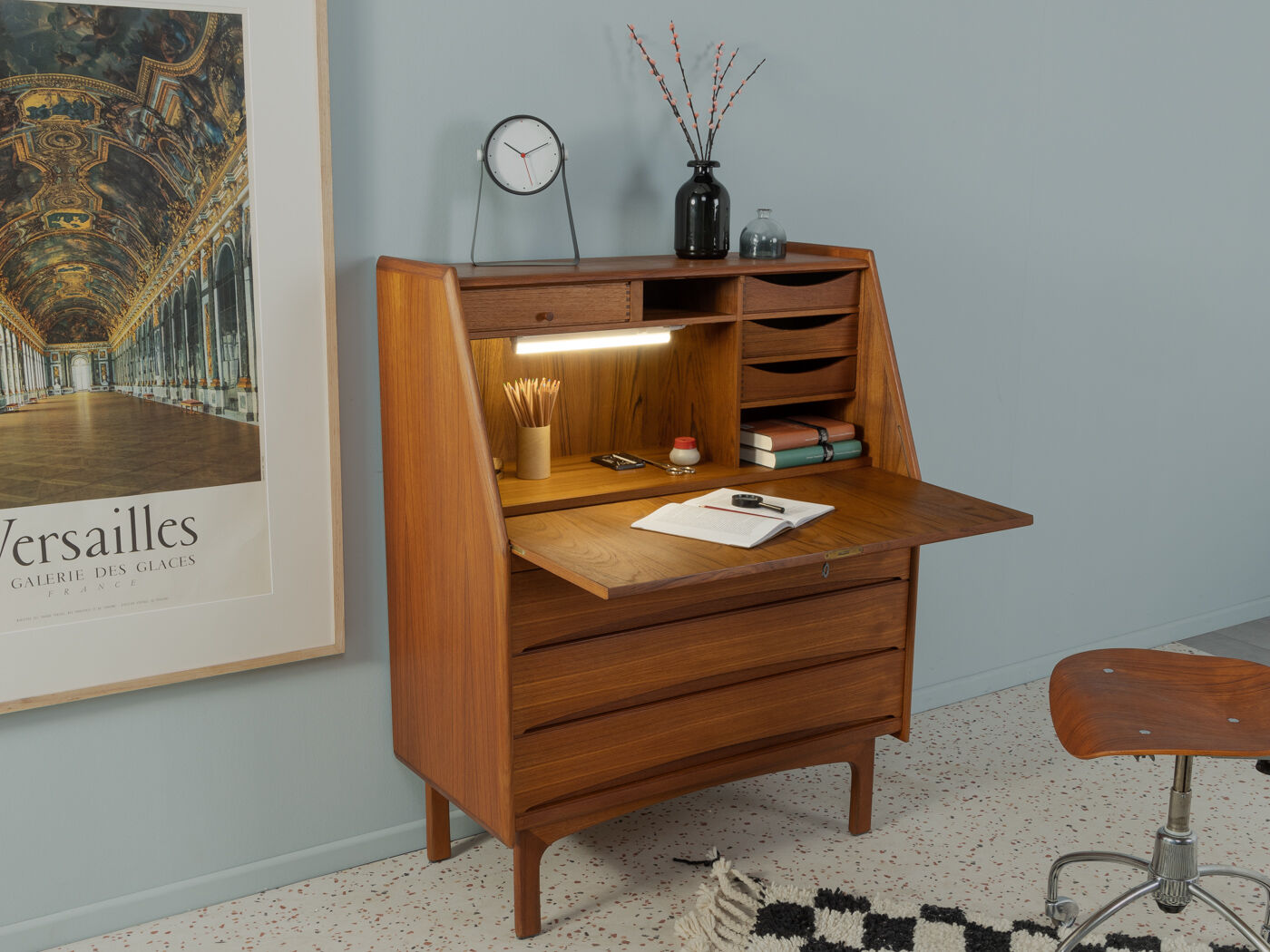 1960s desk, Bernhard Pedersen & Søn