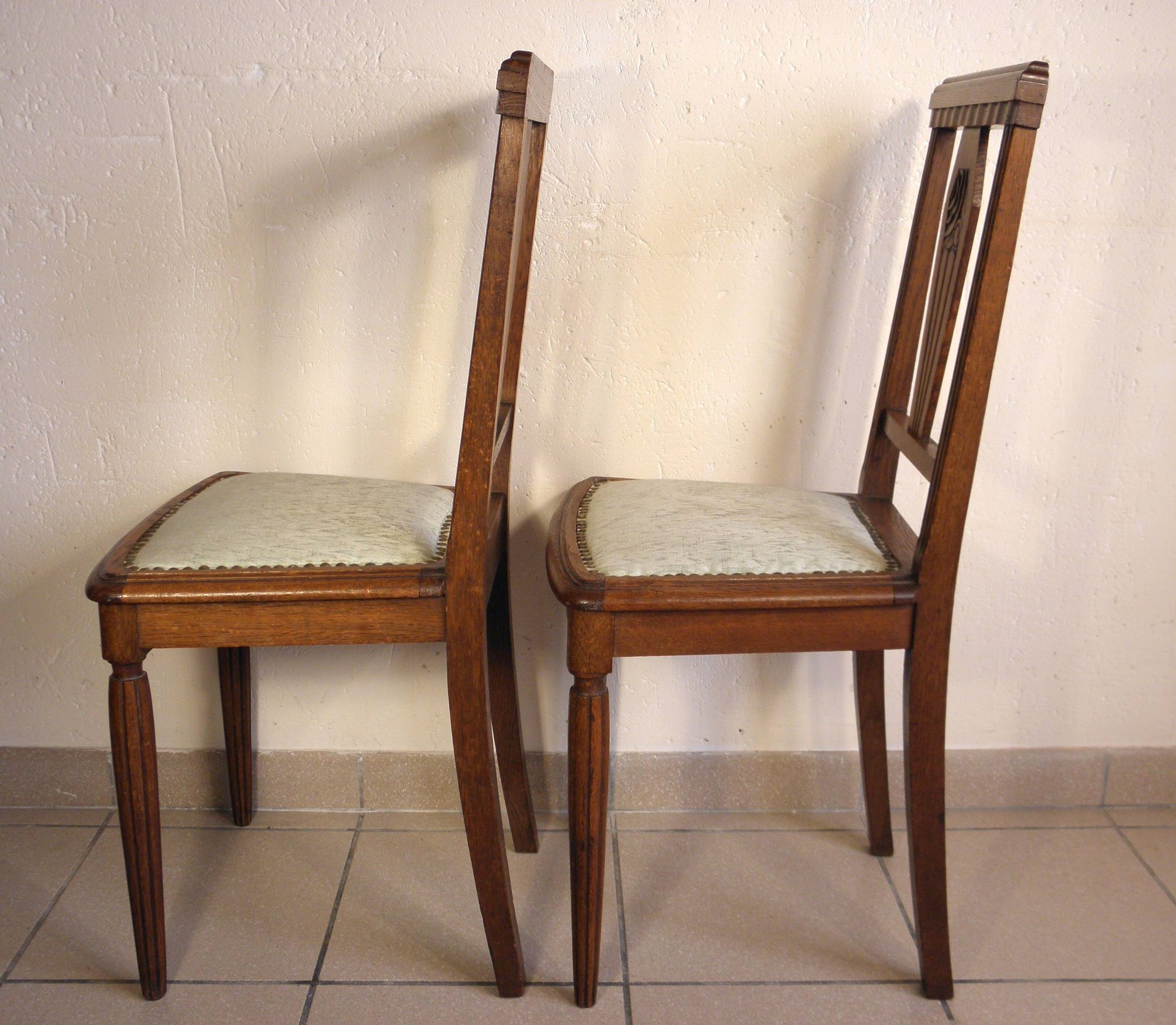 Paire de chaises Art Déco