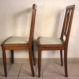 Paire de chaises Art Déco
