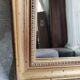 Miroir rectangulaire doré
