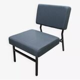 70s armchair restored with LVMH fabric