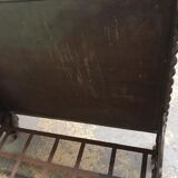 Napoleon III bed late 19th century cast iron and metal