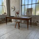 Oak farmhouse table