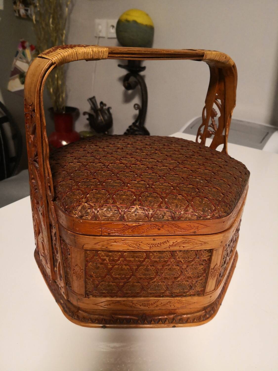 Vietnamese Basket 19th Century