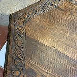 Side table in oak