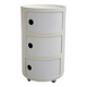 White Componibili cabinet by Anna Castelli Ferrieri for Kartell, 1970