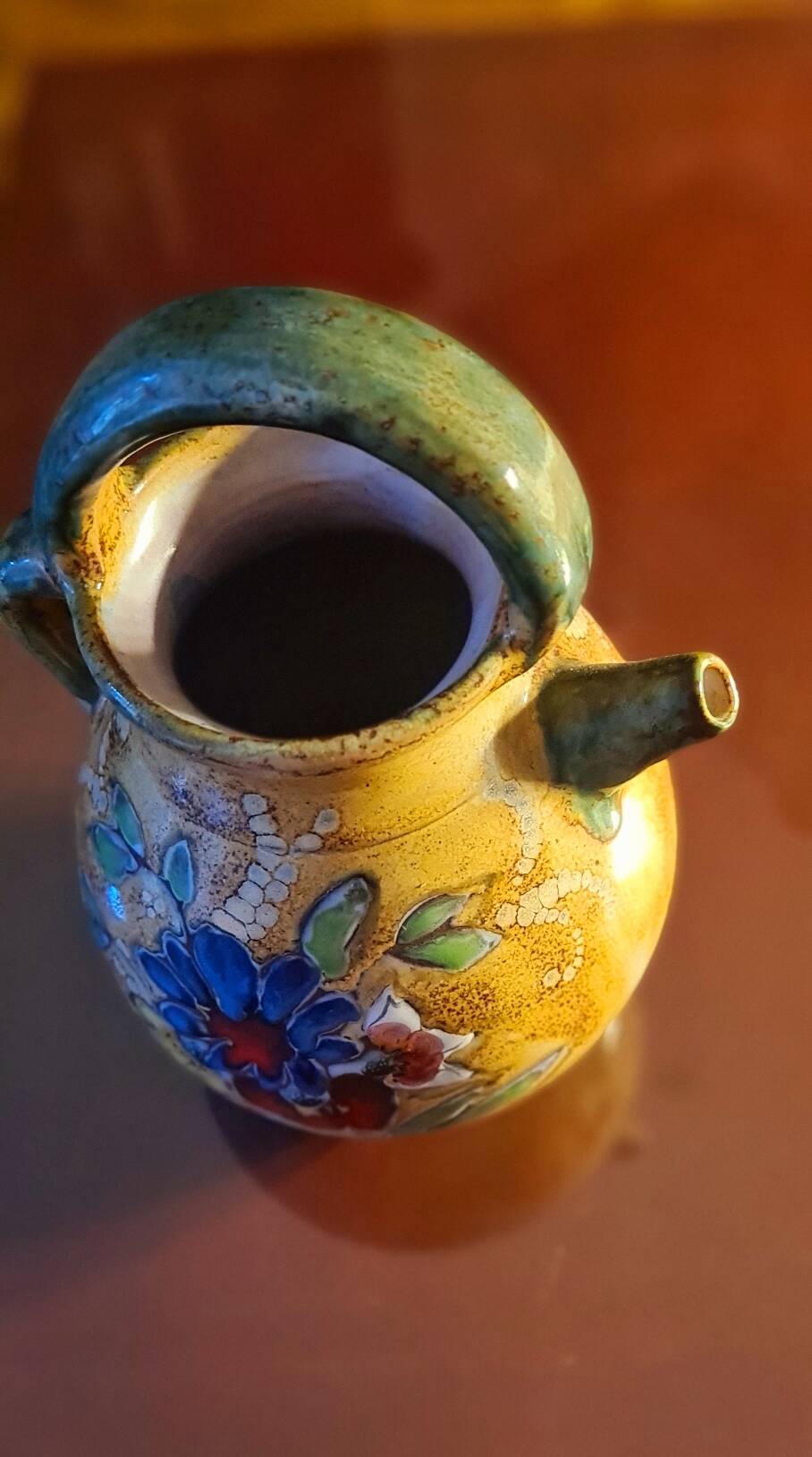 Ceramic jug signed Francis (Vallauris)