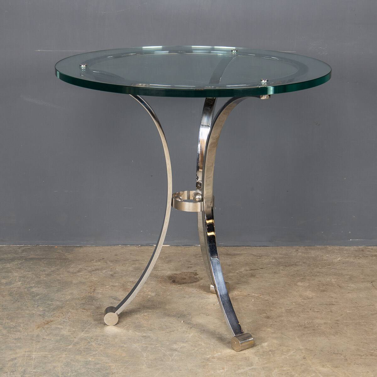 A set of four bar tables from the waldorf hotel, new york c.1940